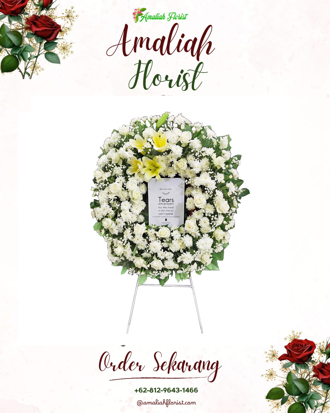 Krans Bunga Duka Maesa